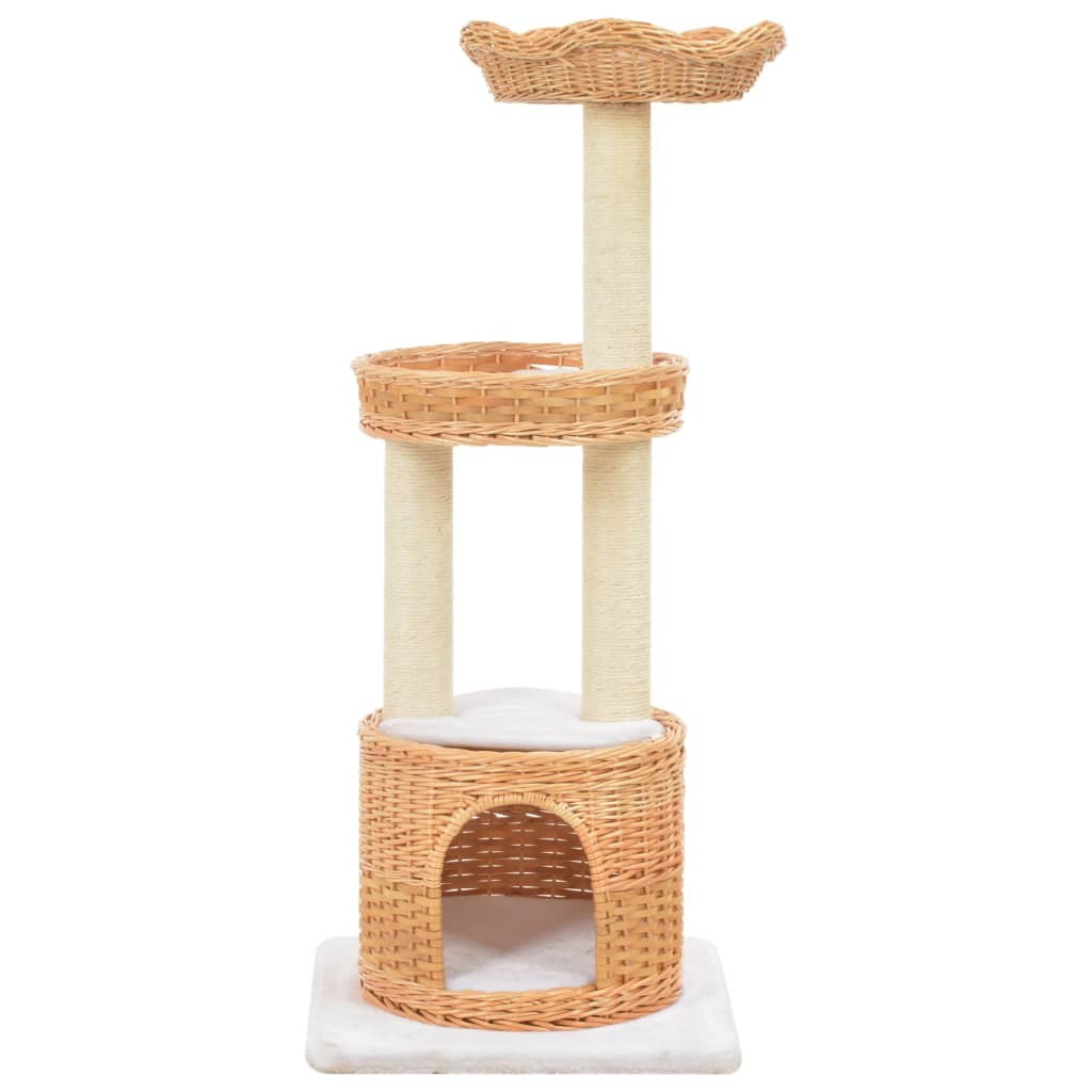 Weidenholz Kratzbaum Sisal 94 Cm Katzenbaum Katzenkratzbau