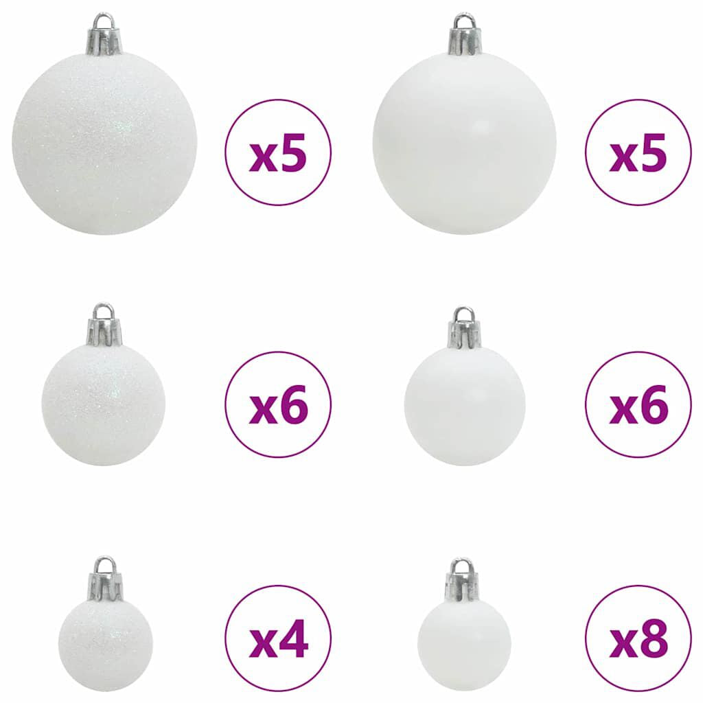 Künstlicher Vorbeleuchteter Weihnachtsbaum Rosa 120 Cm PVC